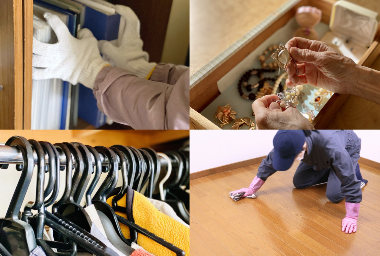 遺品整理お手伝いします 清掃もお任せください 生前整理ご相談ください